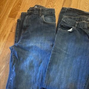 Boys set of 2  Dark Blue Relaxed Jeans